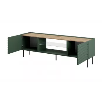 EF ONDA RTV spintelė 180.5x40xH58.39 žalias (pastatoma arba montuojama ant sienos)