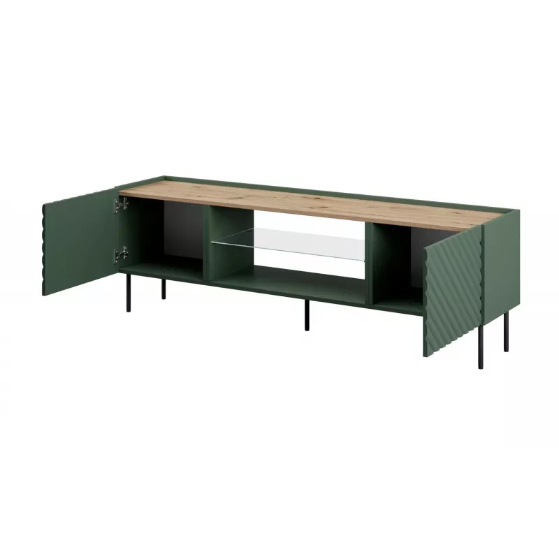 EF ONDA RTV spintelė 180.5x40xH58.39 žalias (pastatoma arba montuojama ant sienos)
