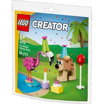 LEGO Creator 30715 Mieli gyvūnai gimtadienio vakarėliui