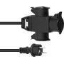Prailginimo laidas EUROLITE 3x1,5mm² 3m 3-išėjimų
