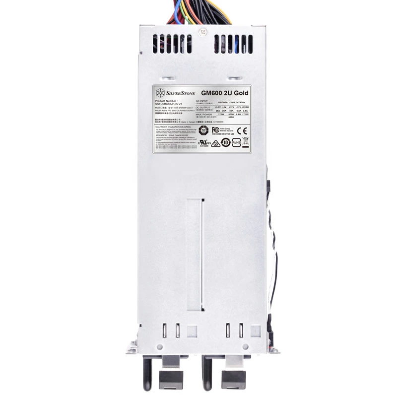 SilverStone SST-GM600-2UG V2 Redundantus 2U maitinimo šaltinis - 600 W