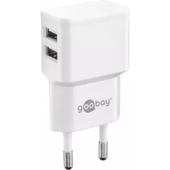 Goobay 44952 Įkroviklis mobiliesiems įrenginiams, vidaus, baltas (44952)