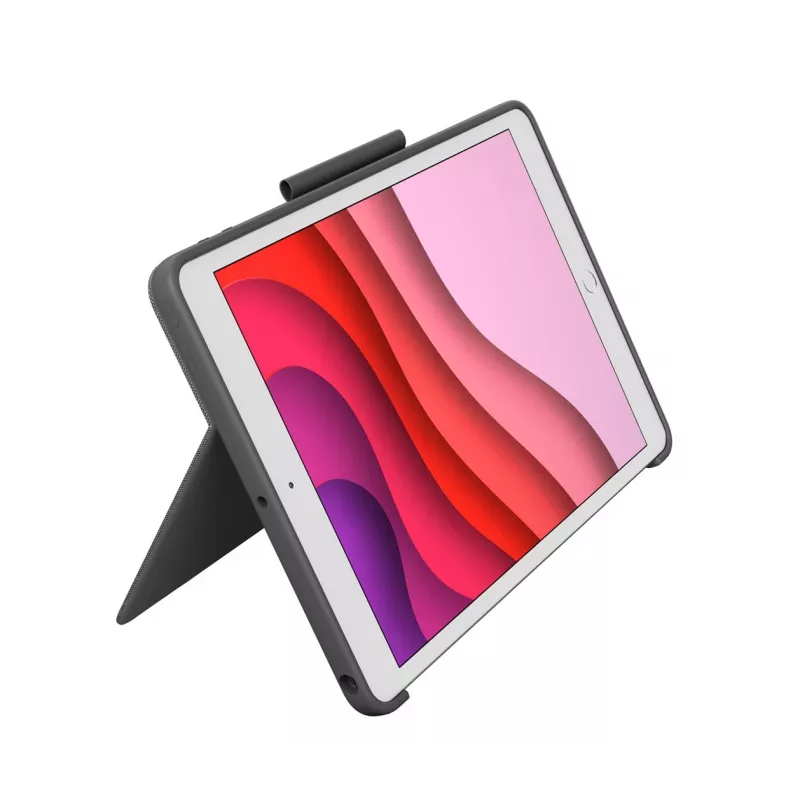 Klaviatūros dėklas Logitech Combo Touch, skirtas iPad 7, 8, 9 kartoms