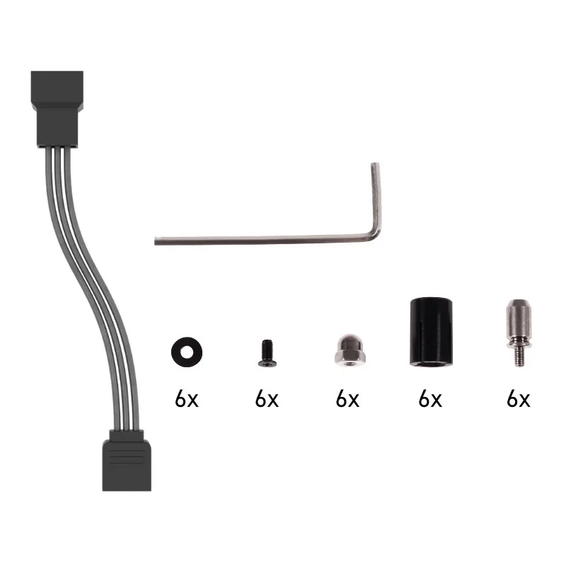 Alphacool Core Flat Reservoir 240 su VPP siurbliu – dešinė pusė