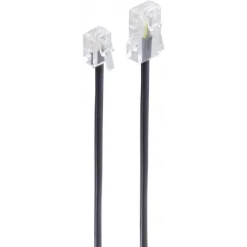 Telefono laidas ShiverPeaks BS70260 10 m Juodas