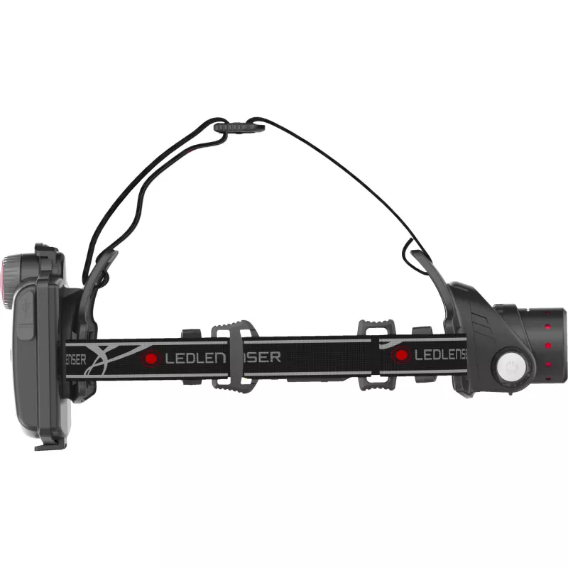 Kaktinė lempa Ledlenser H14R.2 Juoda