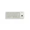 CHERRY XS Trackball klaviatūra su valdymo rutuliu, universali USB, QWERTZ vokiškas išdėstymas, pilka
