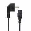 Sbox maitinimo laidas C5 2 m, 220V, juodas