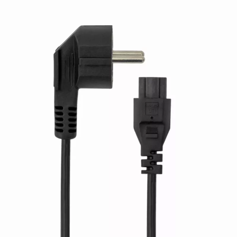 Sbox maitinimo laidas C5 2 m, 220V, juodas