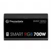 Thermaltake Smart 700W RGB maitinimo blokas, 80PLUS, 230V EU, 2xPEG, 120mm, Single Rail