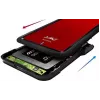 ADATA EX500 išorinis HDD/SSD dėklas Juodas, Raudonas 2,5 colio