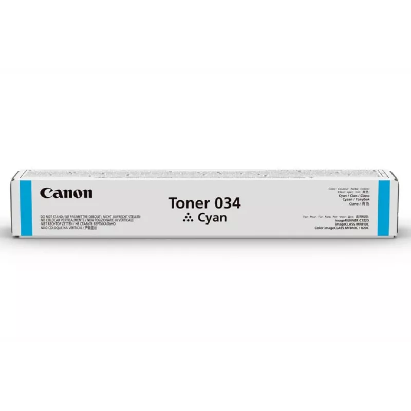 Canon 034 originalus toneris – Cyan (mėlyna), 1 vnt.