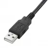 Ausinės MEDIA-TECH MT3573 laidinės binauralinės lankstomos su boom mikrofonu, 1,9 m laidas, USB, juodos