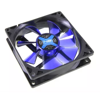 Kompiuterio korpuso ventiliatorius NoiseBlocker BlackSilentFan XE1 92 mm, 1500 aps./min., 17 dB, 50 m³/h, 4 V, juodas