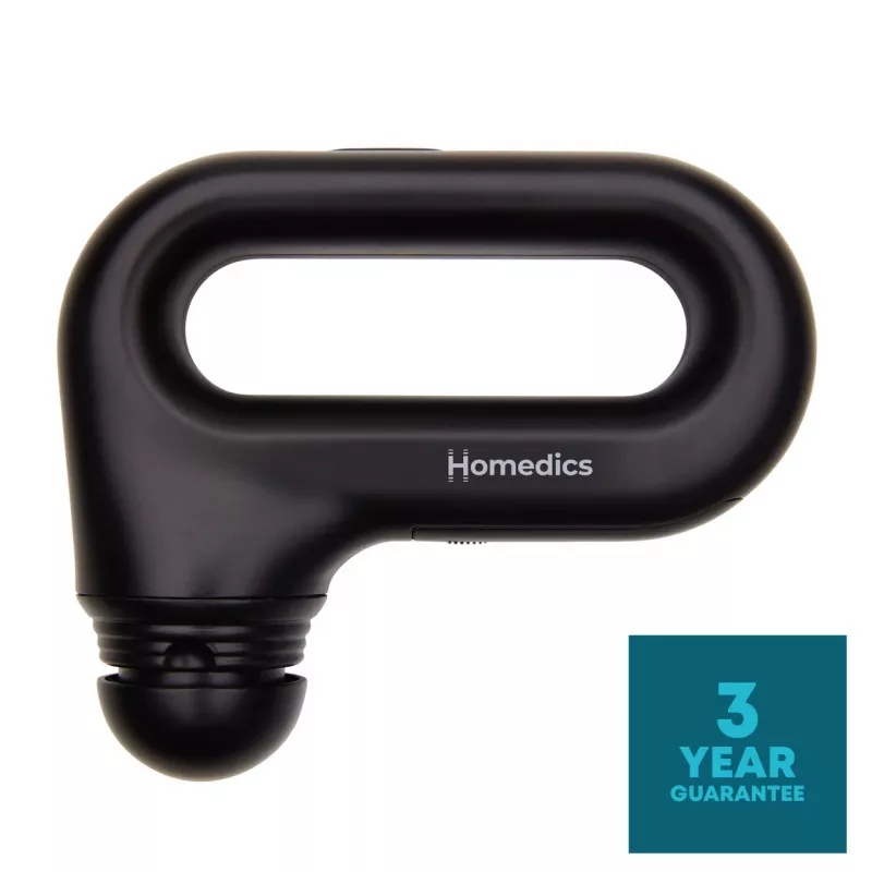 Nešiojamas vibracinis masažinis pistoletas HoMedics HHP-120BK