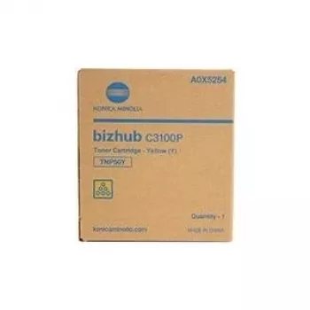 Konica Minolta TNP-50Y geltona – 5.000 puslapių talpa (A0X5254)