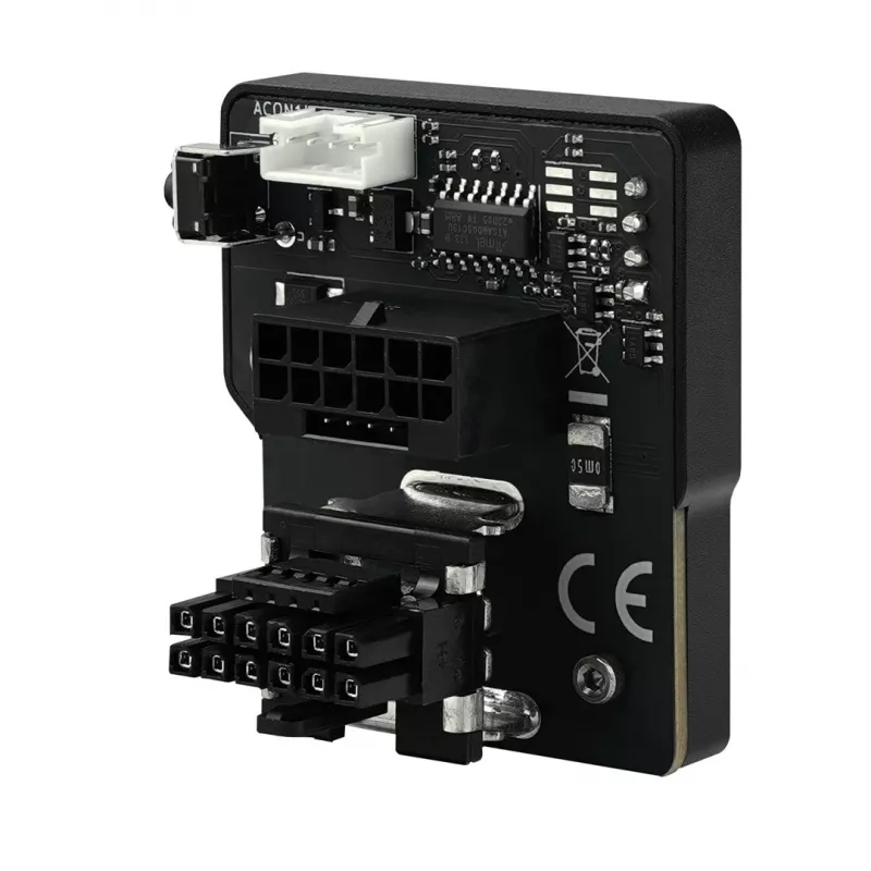 Thermal Grizzly WireView GPU 1x12VHPWR Reversed Juodas – Energijos stebėjimo adapteris