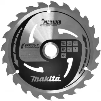 Makita E-12217 Efficut pjūklo diskas, 165 mm, 24 dantys