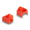 DeLOCK 20928 RJ-45 prievadų blokatorius, raudonas plastikas, 11 vnt.