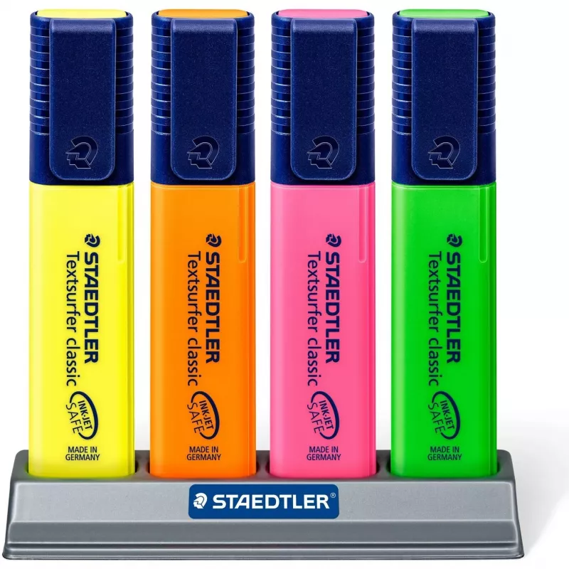 Markeris Staedtler Textsurfer classic 364 Chisel tip Žalia Oranžinė Rožinė Geltona