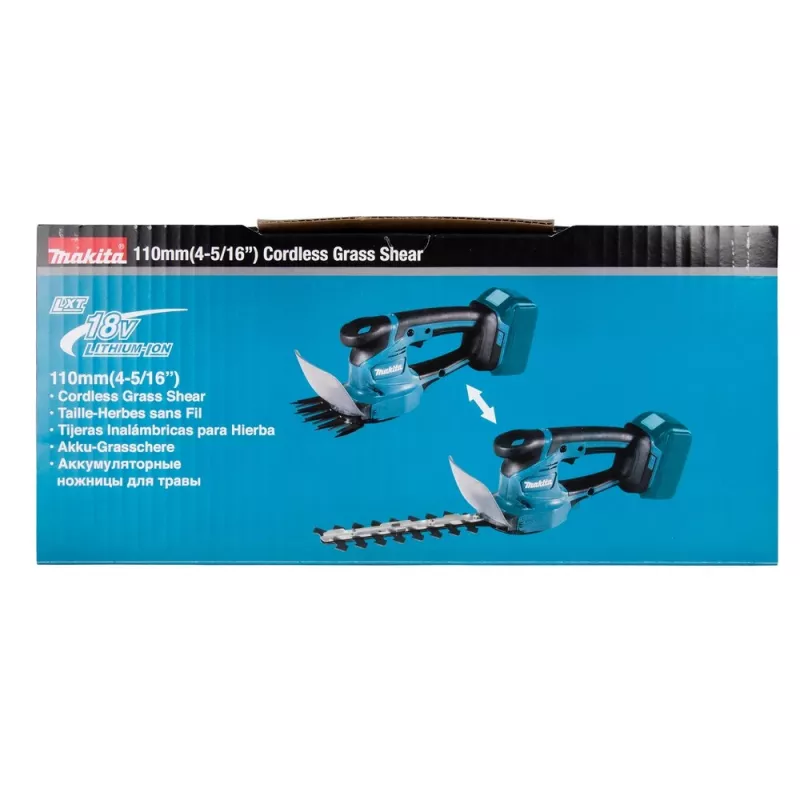 Makita DUM111SYX akumuliatorinis žoliapjovė-pjūklas 27 W Juoda, Mėlyna