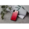 Dėklas iKins iPhone XR — dviejų spalvų rožinio ežero ir juodos apsauginis dėklas