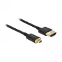 HDMI laidas DeLOCK HDMI-A / HDMI Micro-D 4,5 m