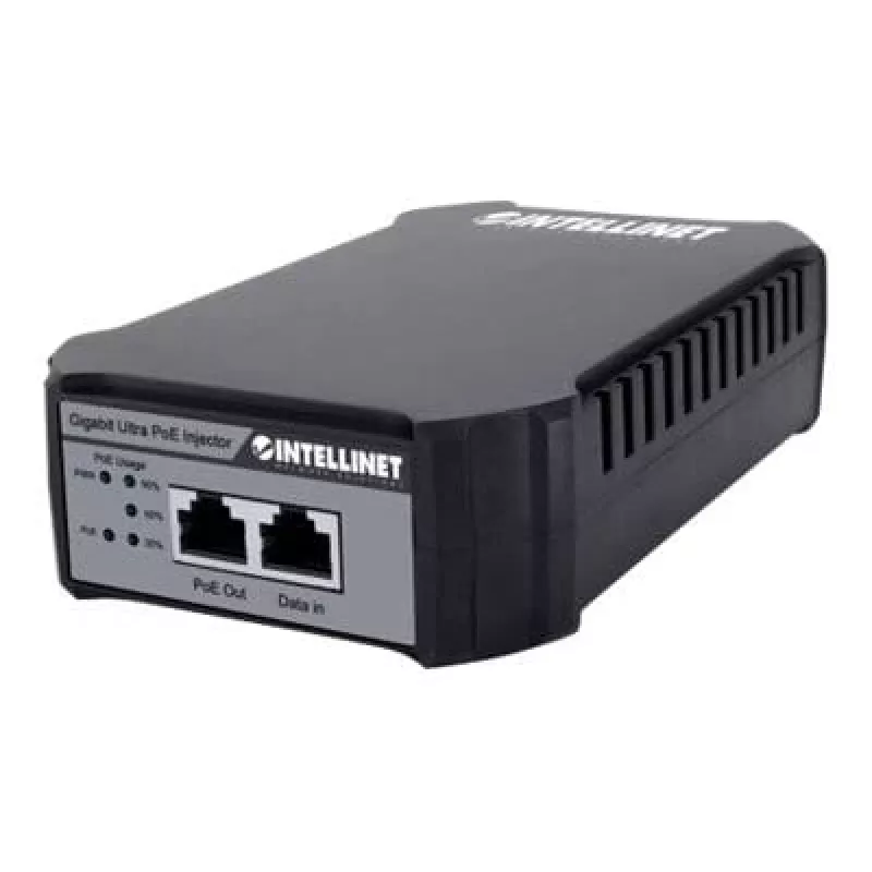 Intellinet Gigabit PoE++ Injector, 95 W prievadas, IEEE 802.3bt (4PPoE), plastikinis korpusas, montavimas ant sienos