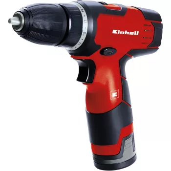Belaidis gręžtuvas-suktuvas Einhell TH-CD 12-2 Li Keyless 1 kg juodas, raudonas