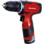 Belaidis gręžtuvas-suktuvas Einhell TH-CD 12-2 Li Keyless 1 kg juodas, raudonas