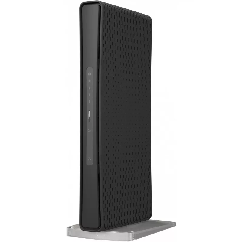 Stalinis maršrutizatorius MikroTik hAP ac³ Dviejų juostų Wi‑Fi 5, Qualcomm IPQ4019 719 MHz, 5x Gigabit RJ‑45, 1x USB, PoE, 2 išorinės antenos, juodas