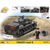 Konstruktorius Cobi Panzer I Ausf. B – 654 detalės, detalus tanko modelis