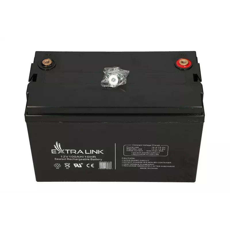 Extralink akumuliatorius AGM 12V 100Ah be priežiūros