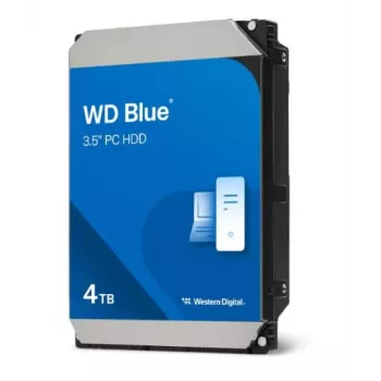 Vidinis 3,5 colio HDD Western Digital WD Blue 4 TB 5400 RPM 128 MB SATA III