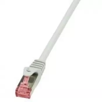 Tinklo kabelis LogiLink 0,5 m Cat.6 RJ-45 S/FTP baltas