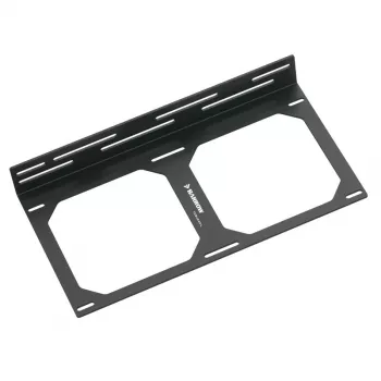Barrow 240 mm radiatoriaus laikiklis - juodas