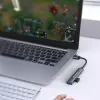 USB 3.0 4-in-1 HUB adapteris, 4x USB 3.0