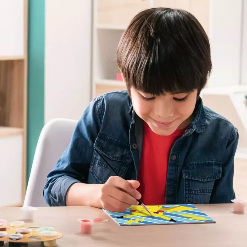 Ravensburger CreArt — Cheeky Pikachu (25557) piešimas pagal skaičius rinkinys