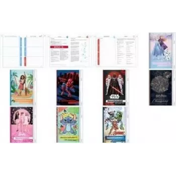 Sąsiuvinis ROTH Disney Vaiana A5 liniuotas 104 lapų mokyklinis sąsiuvinis