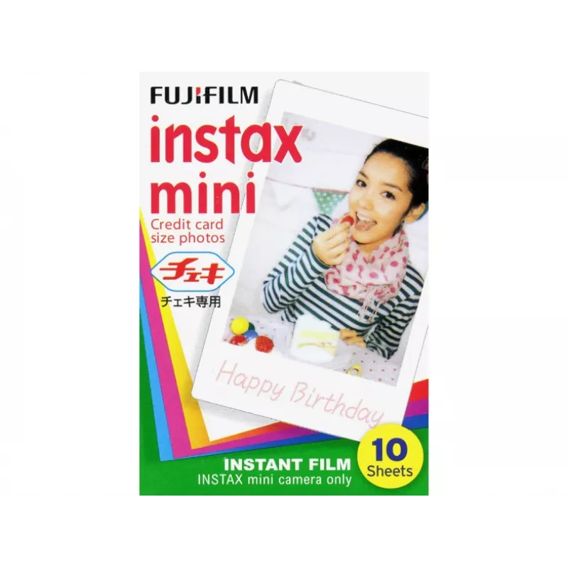 Fujifilm Instax Mini blizgi momentinė juosta | 86 x 54 mm | 10 vnt.