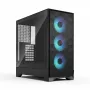 PC korpusas Fractal Design Pop 2 Air Black TG RGB Midi bokštas — ATX/Micro‑ATX/Mini‑ITX, 3x120mm priekyje, 1x120mm gale, 2,5 colio+3,5 colio lizdai