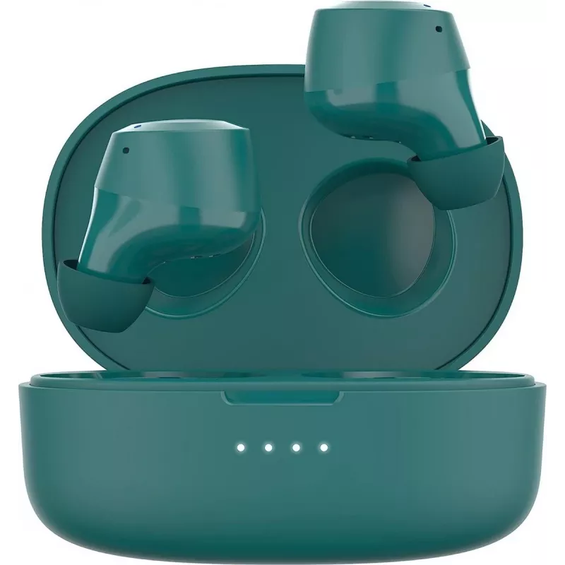 Belkin SoundForm Bolt AUC009btTE visiškai belaidės kišamosios ausinės su mikrofonu, žalsvai mėlynos