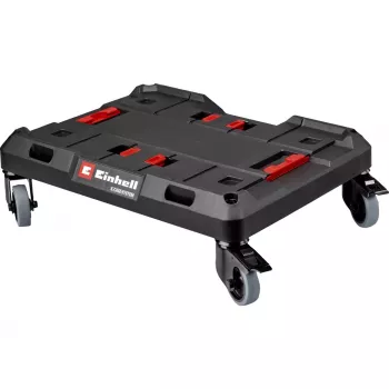 Riedėjimo platforma Einhell E-Case sisteminėms dėžėms, juoda, apkrova iki 120 kg