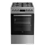 Dujinė-elektrinė viryklė BEKO FSM52330DX 5 degikliai 60 cm, energijos klasė A