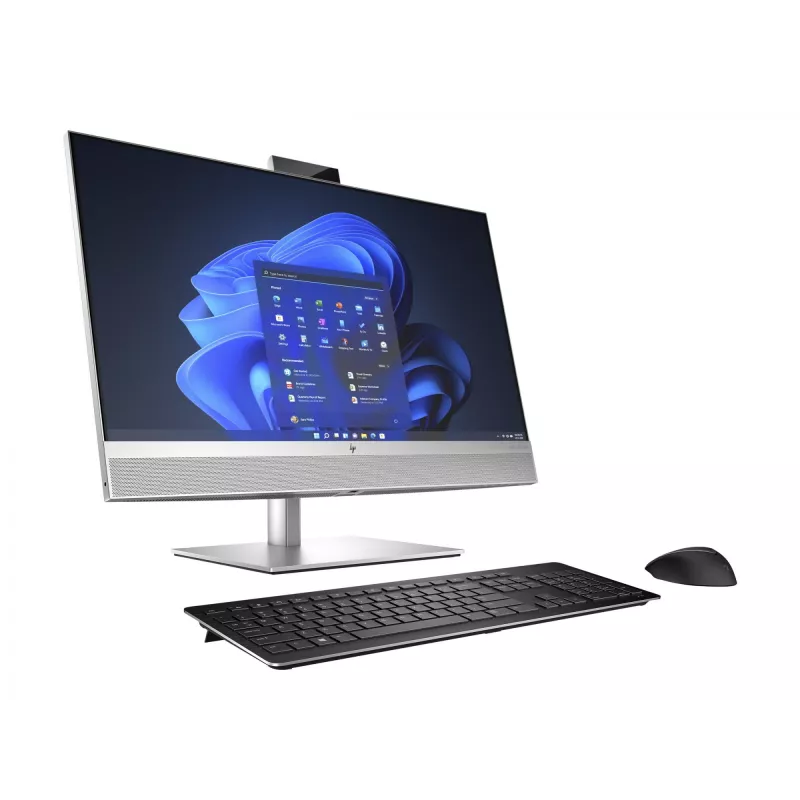 HP EliteOne 870 G9 All-in-One kompiuteris A0YY9EA [68,6 cm (27 inch) QHD lietimui jautrus ekranas, Intel i5-14500, 16 GB RAM, 512 GB SSD, Windows 11 Pro]