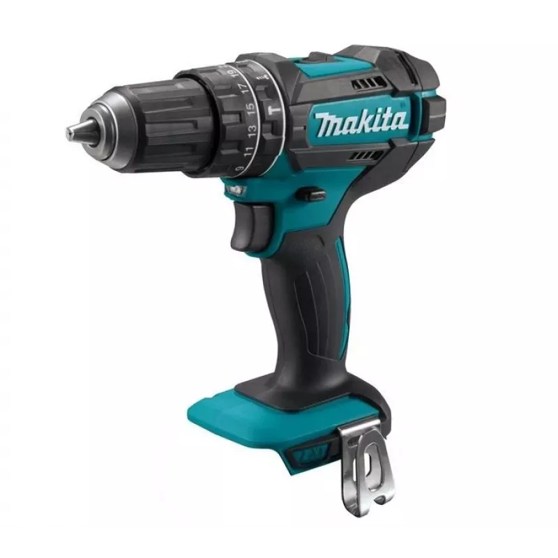 Gręžtuvas suktuvas Makita DHP482Z 18V bešepetėlis, 1,8 kg, juodas, mėlynas