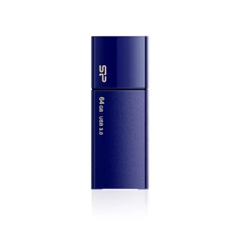 SILICON POWER Blaze B05 USB atmintinė – 64 GB – USB 3.0 – jūros mėlyna