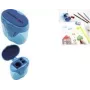 FABER-CASTELL trigubas galąstuvas dėžutėje Colori Blue (585149)