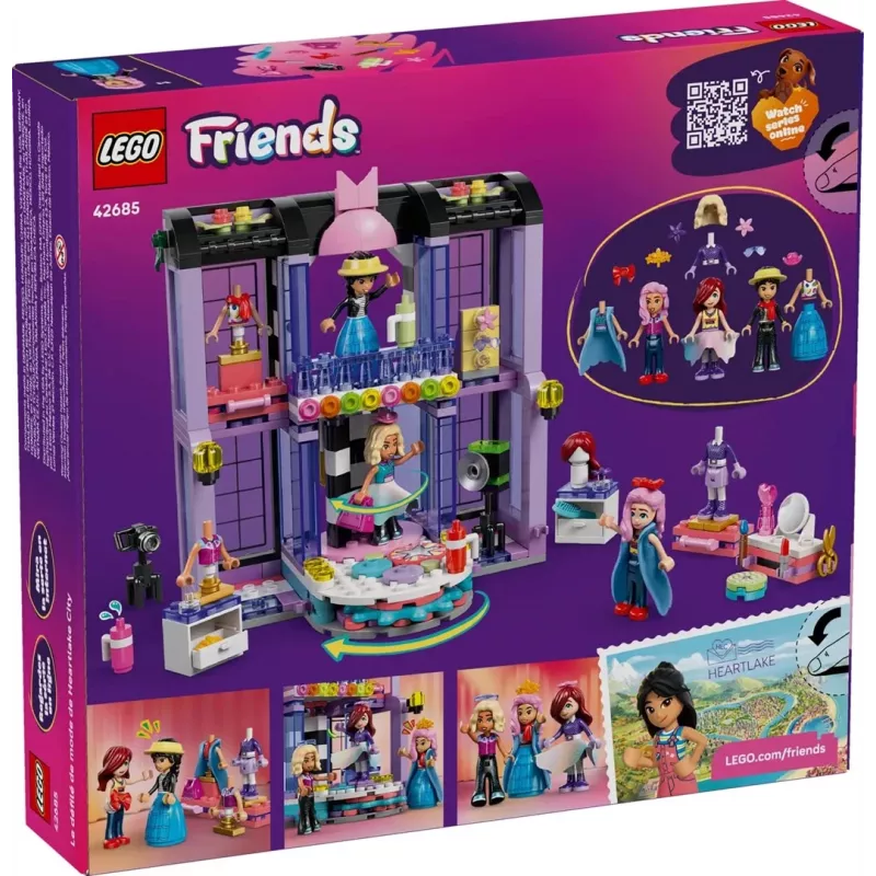 LEGO FRIENDS 42685 Širdies miesto mados šou