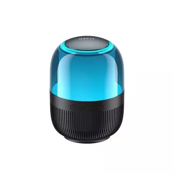Havit SK889BT - belaidis bluetooth garsiakalbis su RGB apšvietimu, juodas